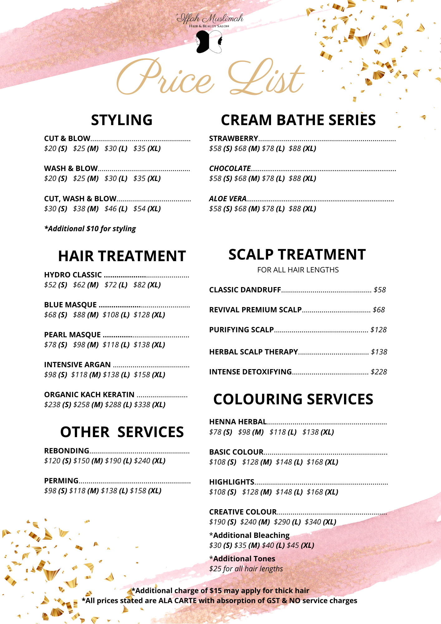 Our Services | Iffah Muslimah